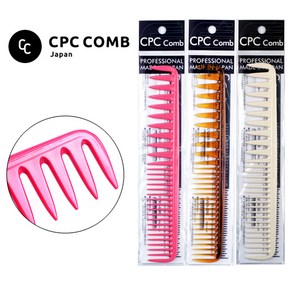 cpc comb CVK6-200 커트빗 전문가용 포마드 빗 바버샵, 핑크, 1개