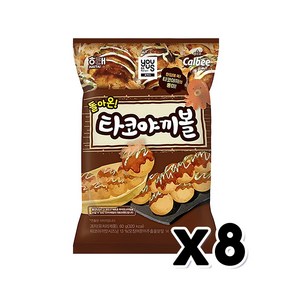 유어스 타코야끼볼 오리지널맛 봉지스낵 60g x 8개