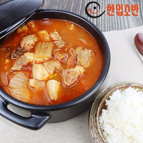 한입소반 묵은지 돼지고기 김치찌개 1.2kg, 1개