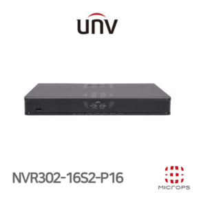 유니뷰 UNV 최대 800만화소 NVR302-16S2-P16 16채널 16POE IP 네트워크 CCTV 녹화기, 1개