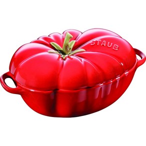 스타우브 스타우브(Staub) 토마토 모양 냄비 Tomato 꼬꼬떼 에나멜 표면 세라믹, 기본