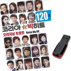 USB 오리지날 트로트 코리아 빅히트 120곡 노래 음악