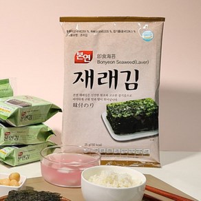 본사직송 본연김 조미김, 재래김, 20팩, 25g