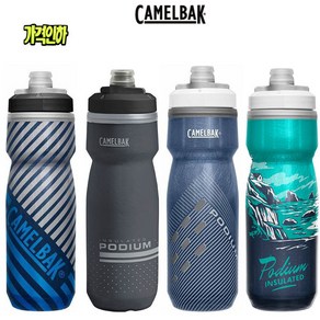 가격할인 CAMELBAK 카멜백 자전거 사이클 스포츠 보냉물통 620mL, 블루스트라이프, 1개