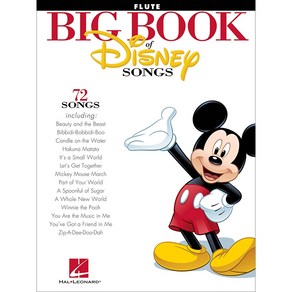 The Big Book Of Disney Songs - Flute 디즈니 플루트 선곡집 Hal Leonad 할 레오나드