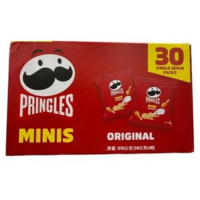 프링글스 MINIS 오리지널 19GX30