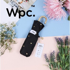 WPC 골드하트 UV 자외선차단 암막 초경량 우산 양산 우양산(무료배송)