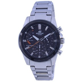 Casio Edifice 크로노 그래프 아날로그 솔라 EQS-930DB-1A EQS930DB-1 100M 남성용 시계