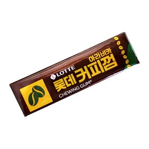 롯데 아라비카 커피껌, 20개, 26g