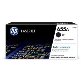 HP 655A 정품토너 CF450A(검정) CF451A(파랑) CF452A(노랑) CF453A(빨강) M652 M653 M681 M682, 1개, 검정