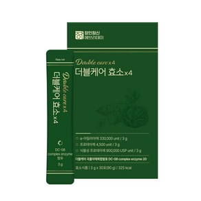 장인정신 에브리데이 더블케어 효소, 1개, 90g