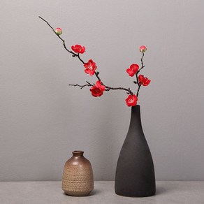 osshop 매화 조화 60cm, 매화 60cm - 레드, 10개