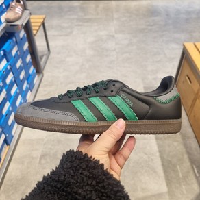 아디다스 운동화 삼바 OG W - 블랙:그린 ADIDAS IE6520 스니커즈