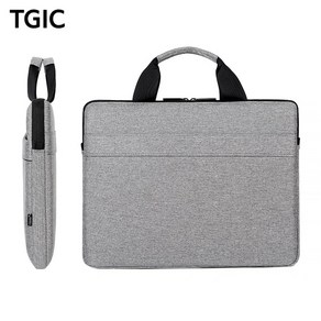 TGIC TGC-SB100 15.6인치 노트북 가방 그레이 (고급 마우스 패드 제공), 1개