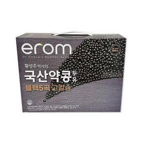 이롬 이롬 국산 약콩 두유 190ml (24팩) 블랙5곡 고칼슘