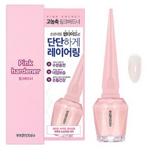 에스떼미오 손톱강화제 / 네일+ 베스트 제품 샘플 증정, 1개, 14ml, 연핑크(투명에 가까운)