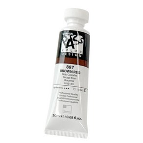 (올핀) 신한 패스컬러물감 낱색 C 20ML 887 브라운 레드 - 개 (1개입)