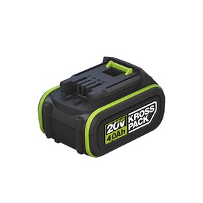 웍스 WORX PRO 충전 배터리 20V 4.0Ah 밧데리 리튬이온 그린라인 쟌량표시, 1개