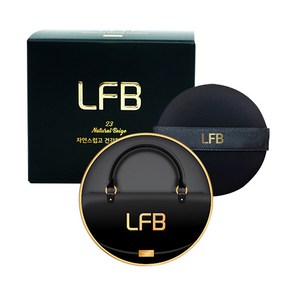 30대이상 추천 / 3중 기능성 LFB 쿠션 워터풀 피팅 쿠션 SPF 50+ PA++++ 팩트, 리필 23호 내추럴베이지, 1개