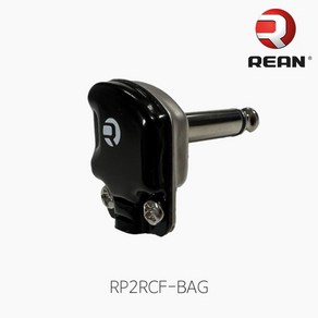 RP2RCF-BAG 패치 커넥터 ㄱ자 검정색 리안 [정품] REAN, 1개