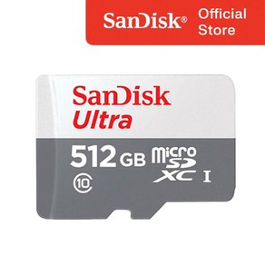 샌디스크코리아 공식인증정품 마이크로 SD카드 SDXC ULTRA 울트라 QUNR 512GB, 1개