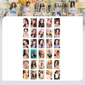 G-IDLE 여자아이들포카 I SWAY 앨범 컴백 조미연 민니 전소연 우기 예슈화 스페셜 카드 컬렉션 굿즈 포토카드, 30장-2
