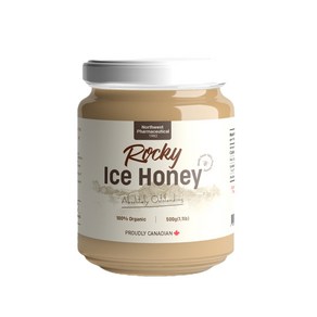 캐나다 석청꿀 록키 허니 벌꿀 500g Nothwest Rocky Ice Honey, 1개