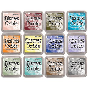 Tim Holtz Distess Oxide Ink Januay 2018 - 12 Item B Tim Holtz Distess Oxide 잉크 1월 2018 - 12개 품목 번, 1개, Tim Holtz Distess Oxide Ink J