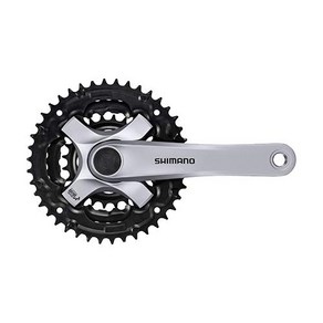 Shimano (SHIMANO) 크랭크 세트 FC-TY501 48X38X28T 876S 170mm 실버 EFCTY501C888XSB, 1개