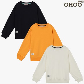 오후 중계점 *23FW 소량재입고 50%할인* 융기모 데일리 맨투맨 (3Colo) 깔끔한 무지 디자인 어디에나 어울리는 베이직 데일리 맨투맨 티셔츠 7~13세