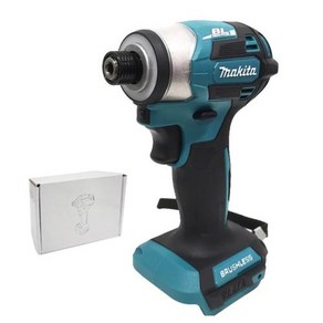 마끼다 DTD173 배터리 Makita 임팩트 드라이버 무선 18V LXT BL 브러시리스 모터 전기 드릴 목재 볼트 T 모드 180 N · M 충전식 전동 공구, 1개