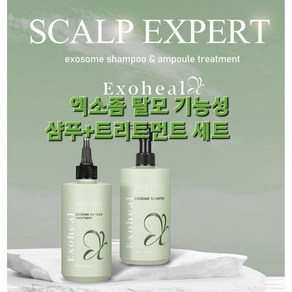 엑소힐 탈모샴푸+ 린스(탈모올인원샴푸/ 두피앰플), 1개, 500ml