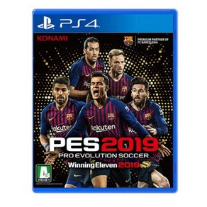 PS4 위닝일레븐2019 PES2019 정식발매 A급 중고