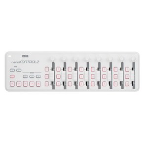 KORG 코르그 USB MIDI 컨트롤러 NANO KONTROL2 화이트