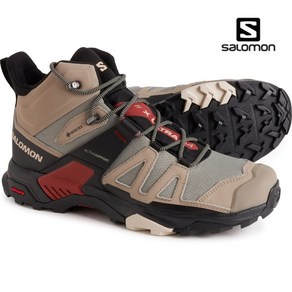 살로몬 남성 고어텍스 미드웨이트 하이킹 방수 등산화 Salomon Goe-Tex Midweight Hiking Boots - Watepoof (Fo Men)