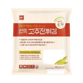 사옹원 반쪽 고추전튀김 1kg(40g x25개입) 1+1 간식 분식, 1kg, 2개