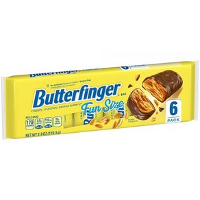 Buttefinge Fun Size Bas 6팩 110.6g(4.7온스), 6개