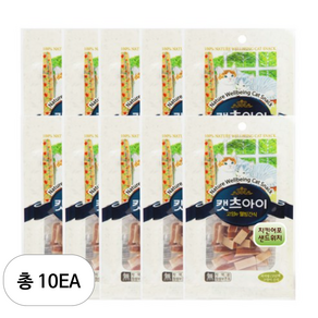 캣츠아이 치킨어포 샌드위치 30g, 닭고기, 10개