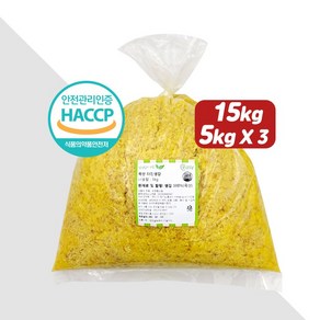 다진생강 국내산 15kg (5kg*3), 3팩, 5kg