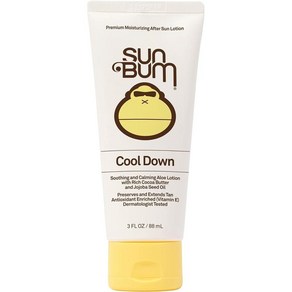 Sun Bum 쿨 다운 알로에베라 로션 비건 Afte Sun 케어 코코아 버터 to Soothe & Hydate 85g, 1개