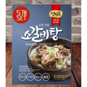 초원식품 정성온 소갈비탕 600g