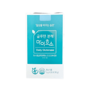 비타민하우스 글루텐분해 마이효소 3g, 90g, 1개