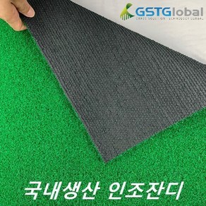 지에스티지 국내산인조잔디P600, P600 깔끔그린/100cm X 100cm, 1장, 1개