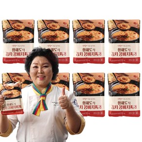 이순실 황해도식 김치 콩비지찌개 (tv홈쇼핑 정품) 아이디어공간, 8개, 400g