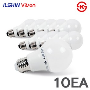 비츠온 LED 전구 벌브 10W 세트, 10개, 주광색