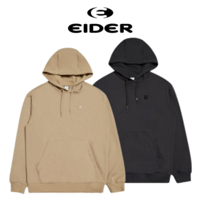[정식매장판] 아이더 남여공용 부드럽고 편안한 후드 티셔츠 후드티 간절기 봄가을 베이직 기본 후디 긴팔티셔츠 긴소매 학생 직장인
