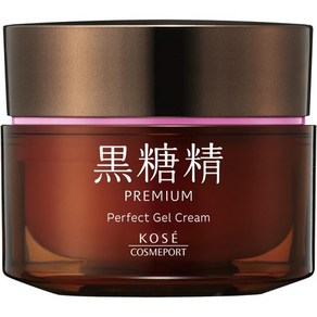 일본직발송 6. 흑설탕 KOSE 흑당정 프리미엄 퍼펙트 젤 크림 초농후 보습 올인원 젤 100G + 코용 각마 팩, 1 올인원, 1개