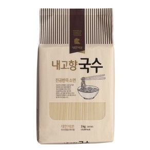 대한제분 내고향 국수(소면) 3kg, 1개