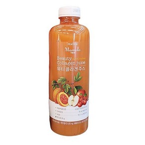 피코크 뷰티콜라겐주스, 종이박스포장, 900ml, 1개