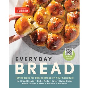 (영문도서) Eveyday Bead: 100 Recipes fo Baking Bead on You Schedule Hadcove, Ameica's Test Kitchen, English, 9781954210394